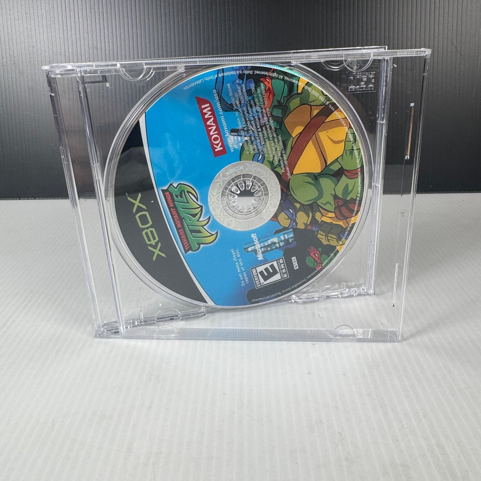 Teenage Mutant Ninja Turtles TMNT Xbox Original Game Konami Disc Only