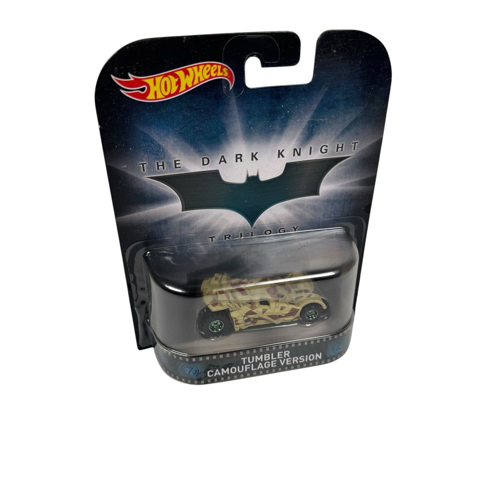Hot Wheels Retro Entertainment Tumbler Camouflage Batman Batmobile Real Riders