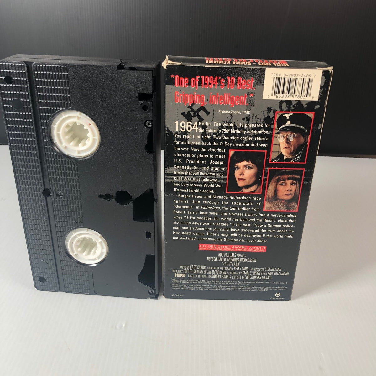 Fatherland VHS 1994 Thriller Alternative History Warner Home Video WW2 What If