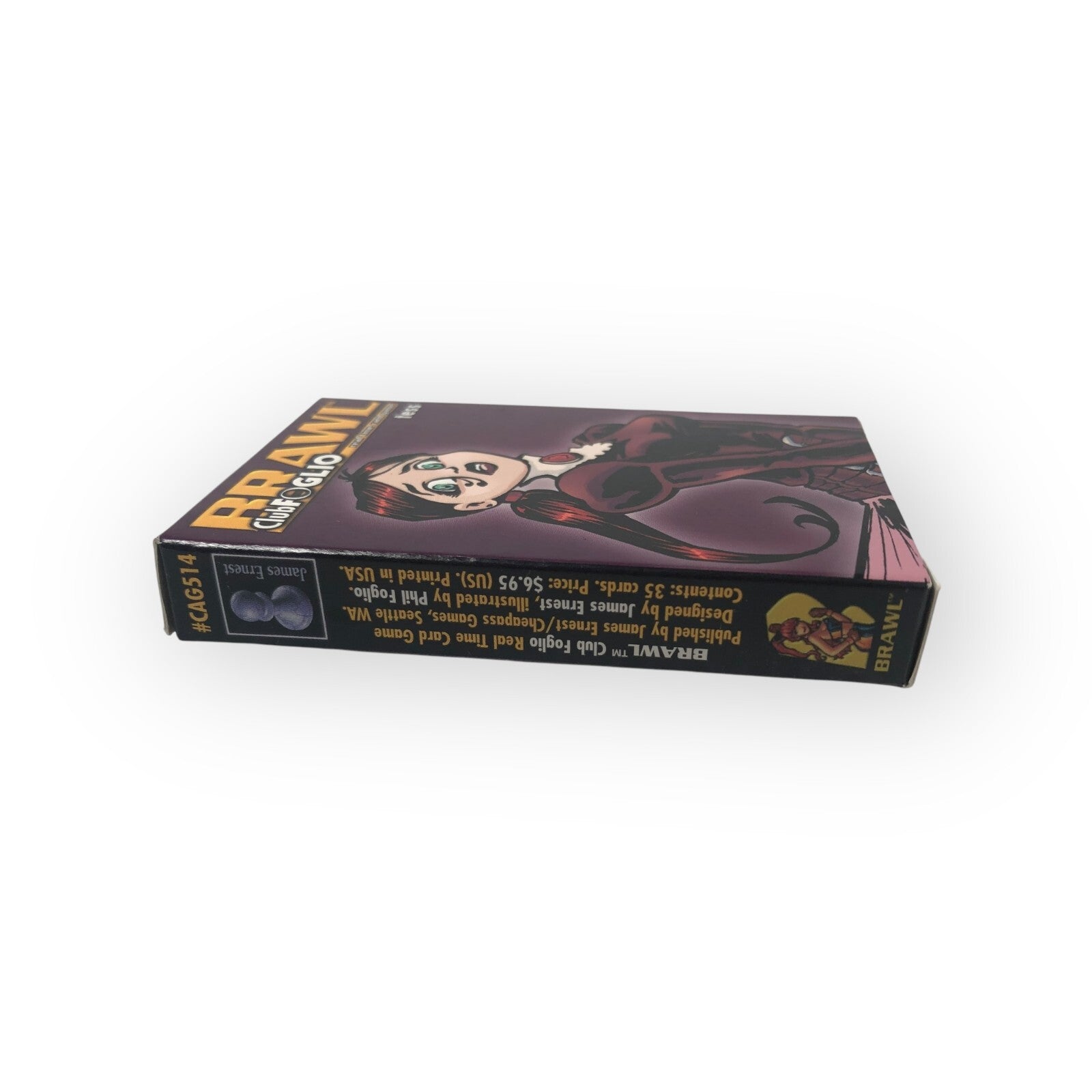 Brawl Tess Deck Club Foglio Real Time TCG Game Deck Complete VTG 2003