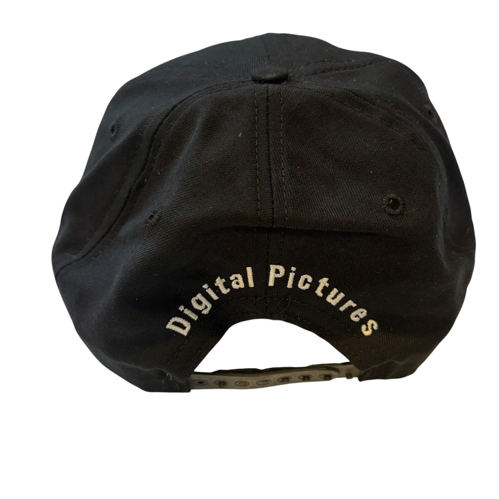 Vintage Digital Pictures Logo Black Snapback Hat New Era Pro Video Game Promo