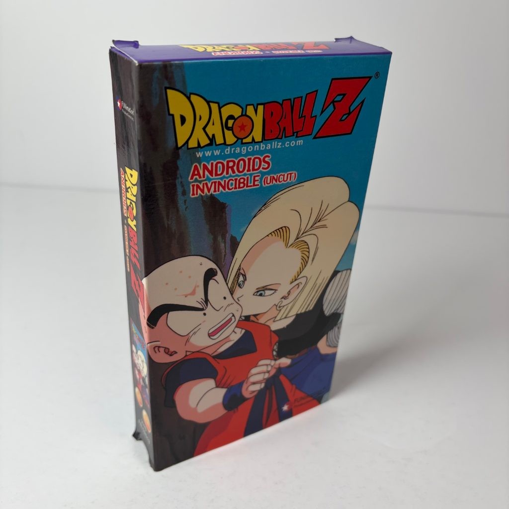 Dragon Ball Z Androids Invincible UNCUT VHS FUNimation Anime Episodes 121-124