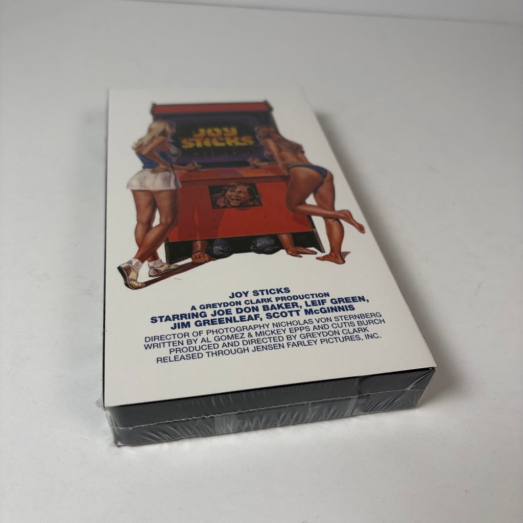 Joy Sticks VHS MVD Rewind Collection Limited Edition Comedy Joe Don Baker