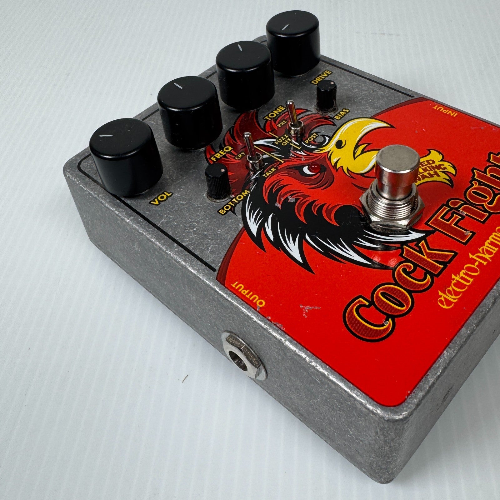 Electro-Harmonix EHX Cock Fight Cocked Talking Wah Guitar Effects Pedal