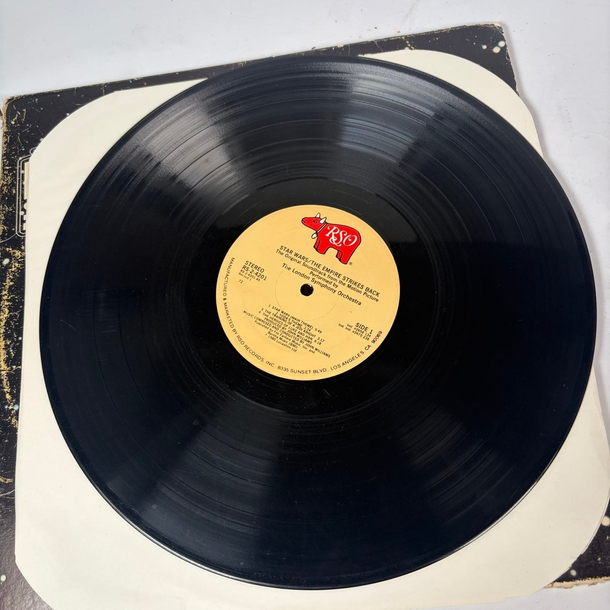 Star Wars The Empire Strikes Back Soundtrack Vinyl 2xLP RSO 1980 John Williams