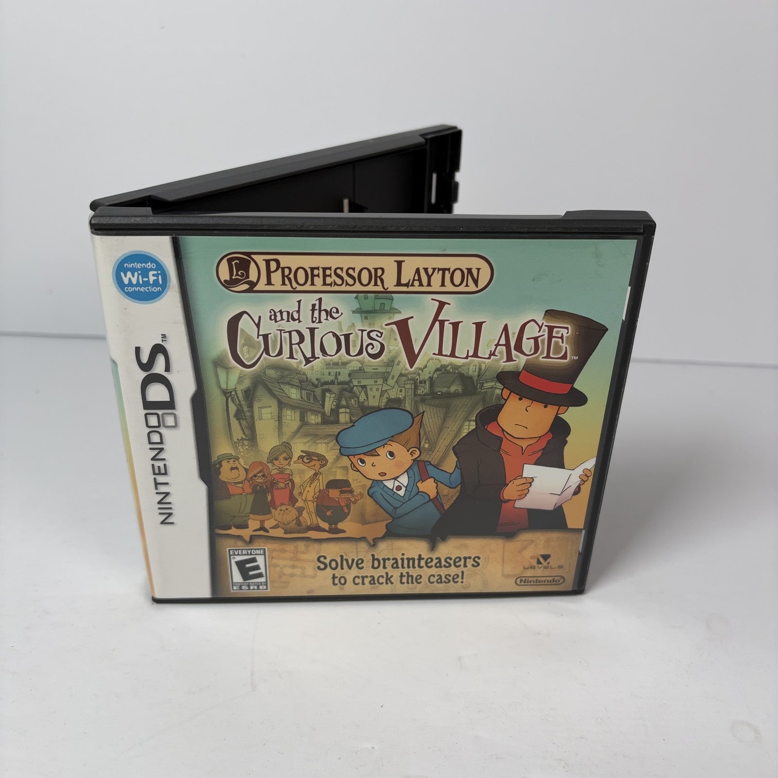 Professor Layton and the Curious Village Nintendo DS CIB Complete Tested