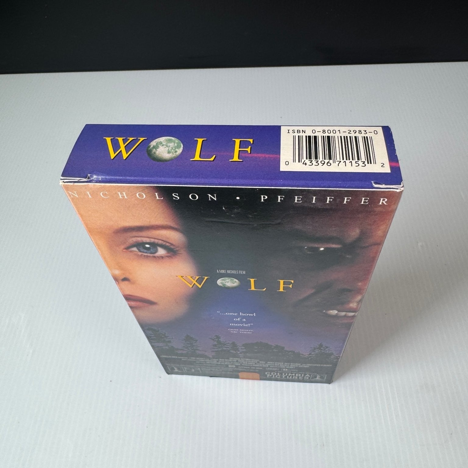 Wolf VHS 1994 Horror Thriller Original Release Columbia Pictures