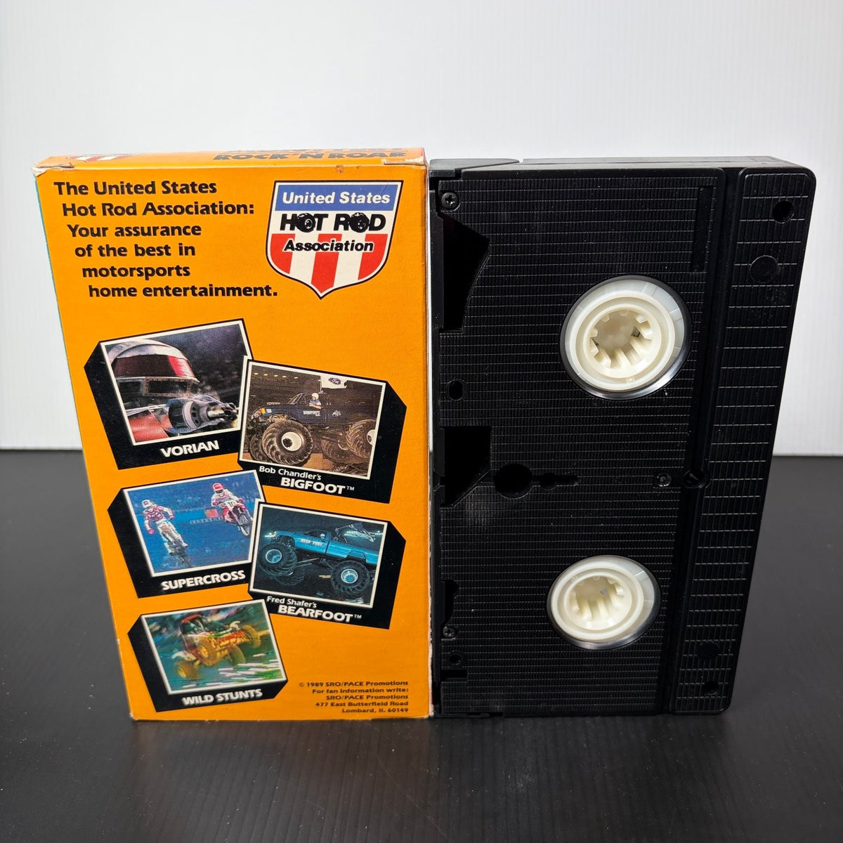 Monsters of Rock'N Roar VHS 1988 Motorsports Stunts USHRA SEO-PACE