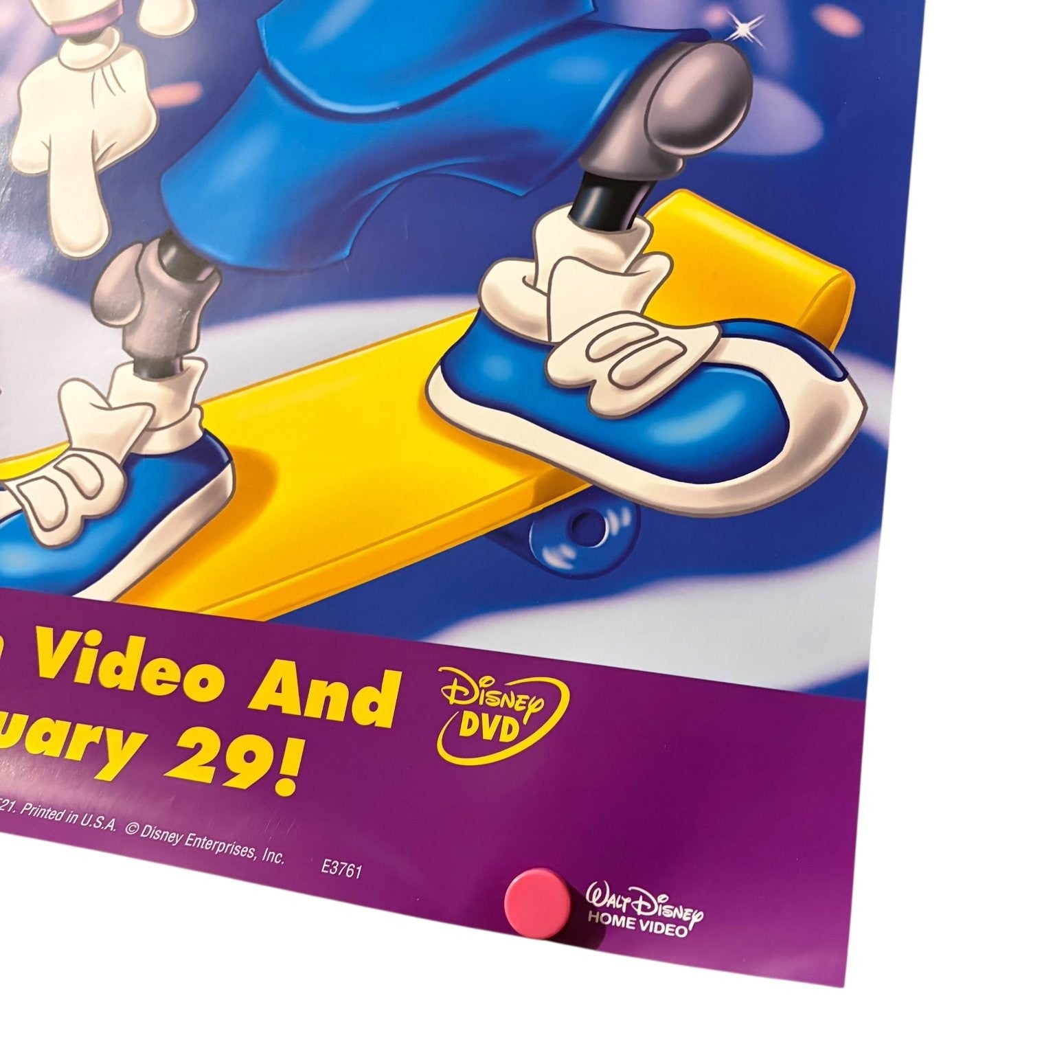 Disney's An Extremely Goofy Movie 2000 One Sheet Movie Poster USA 27"x40"