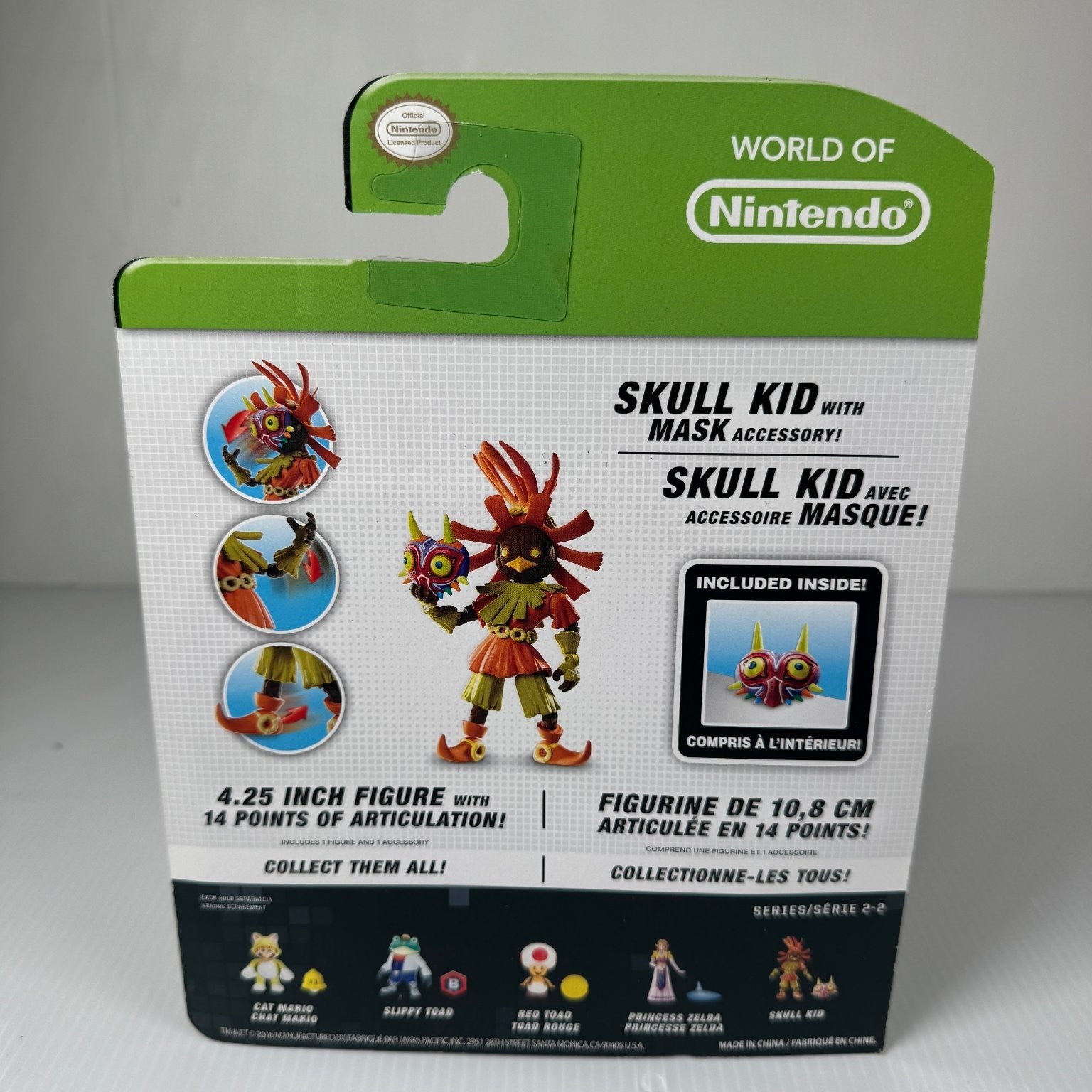 World of Nintendo Skull Kid The Legend of Zelda 4.25" Figure Mask Series 2-2