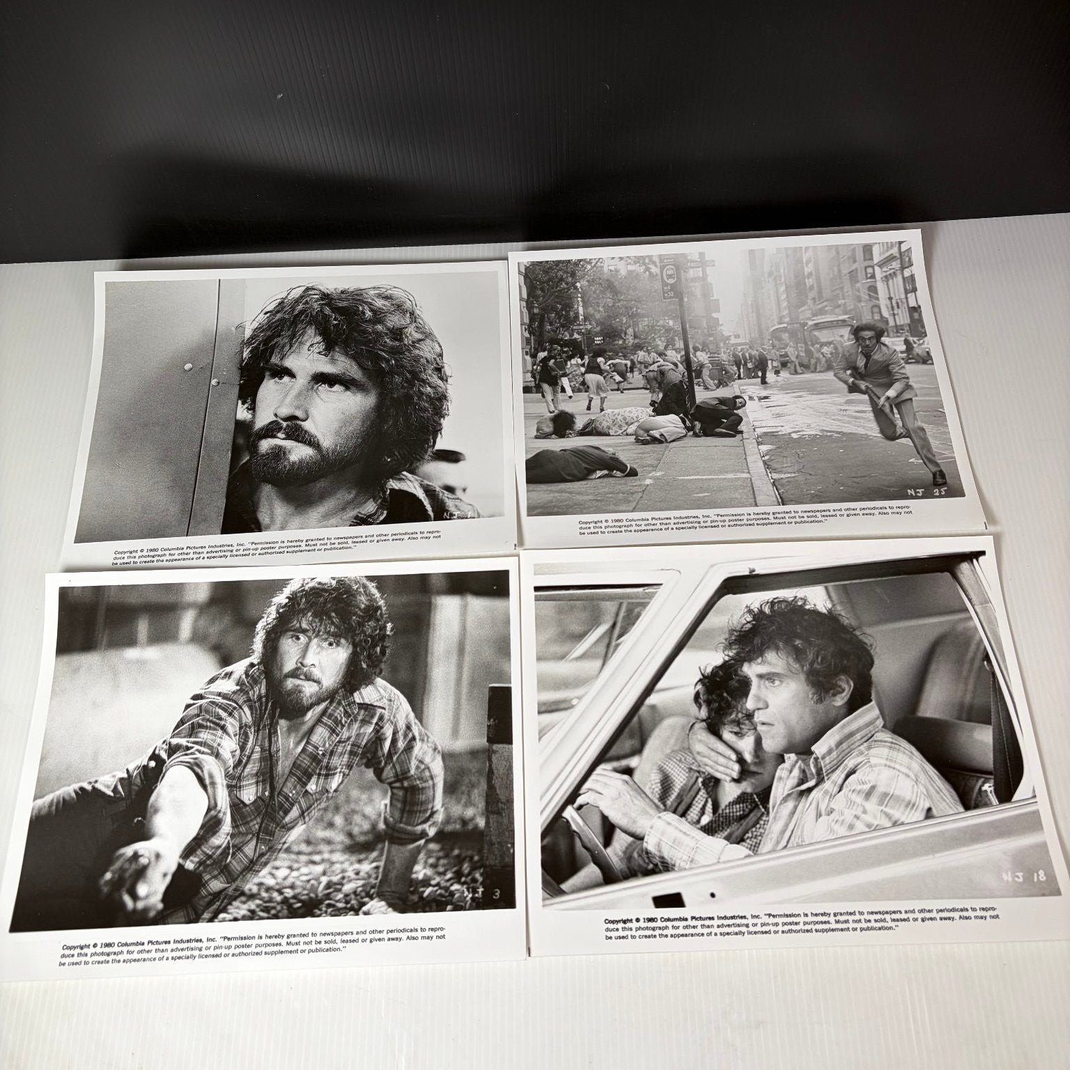Vintage 1980 Night of the Juggler Press Kit Photo Lot 11 Columbia Pictures