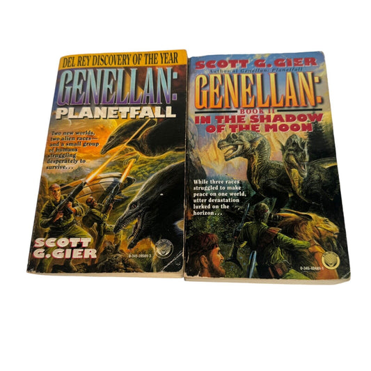 Scott G. Gier Genellen Books I & II Planetfall and In The Shadow of the Moon