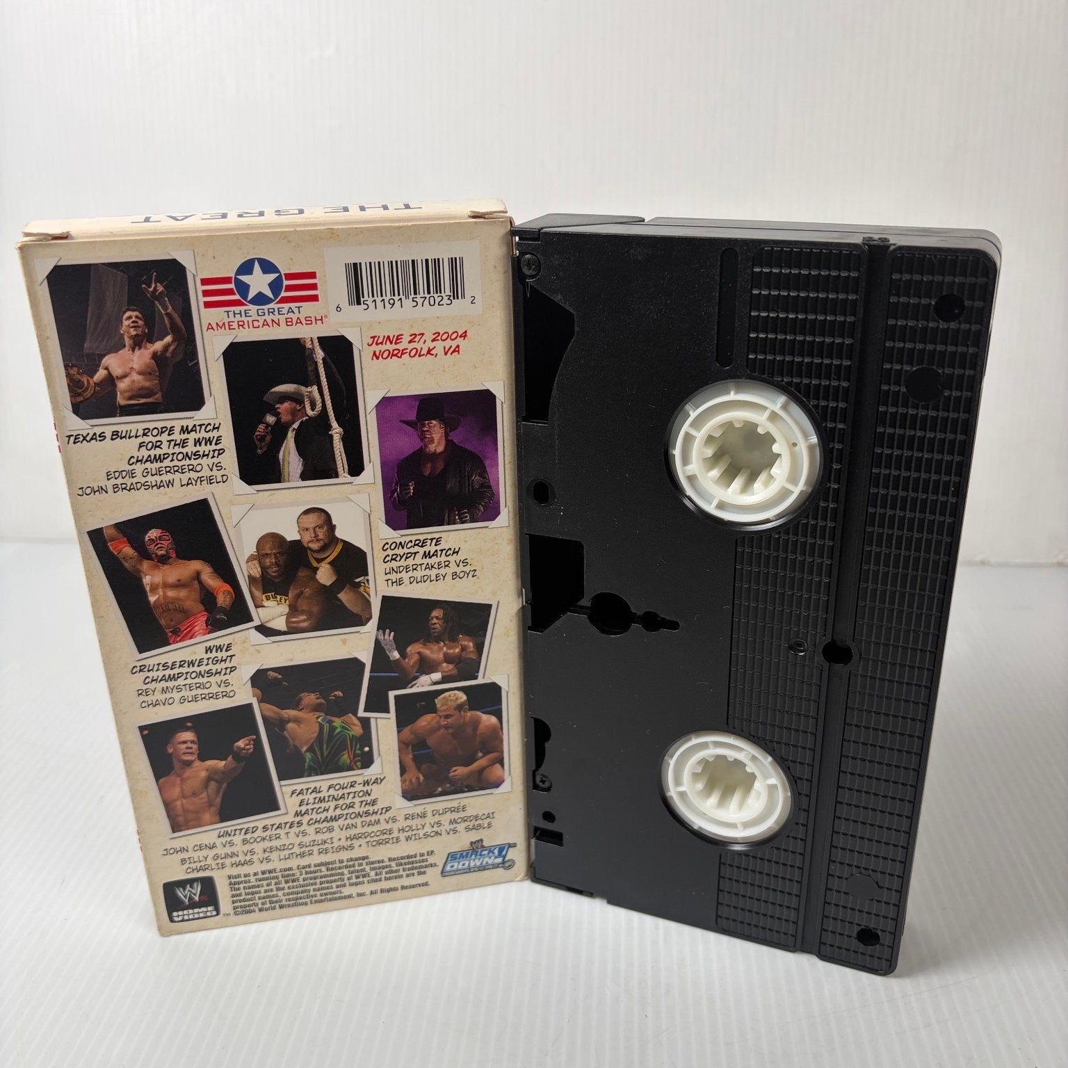Great American Bash VHS 2004 WWE Wrestling Event Torrie Wilson Cover