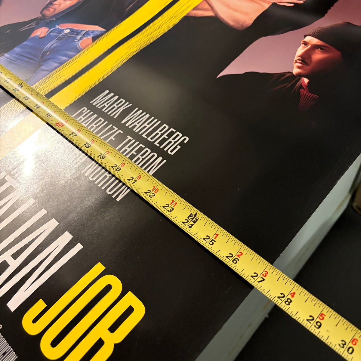 The Italian Job 2003 One Sheet Movie Poster Original Double-Sided Charlize 27x40