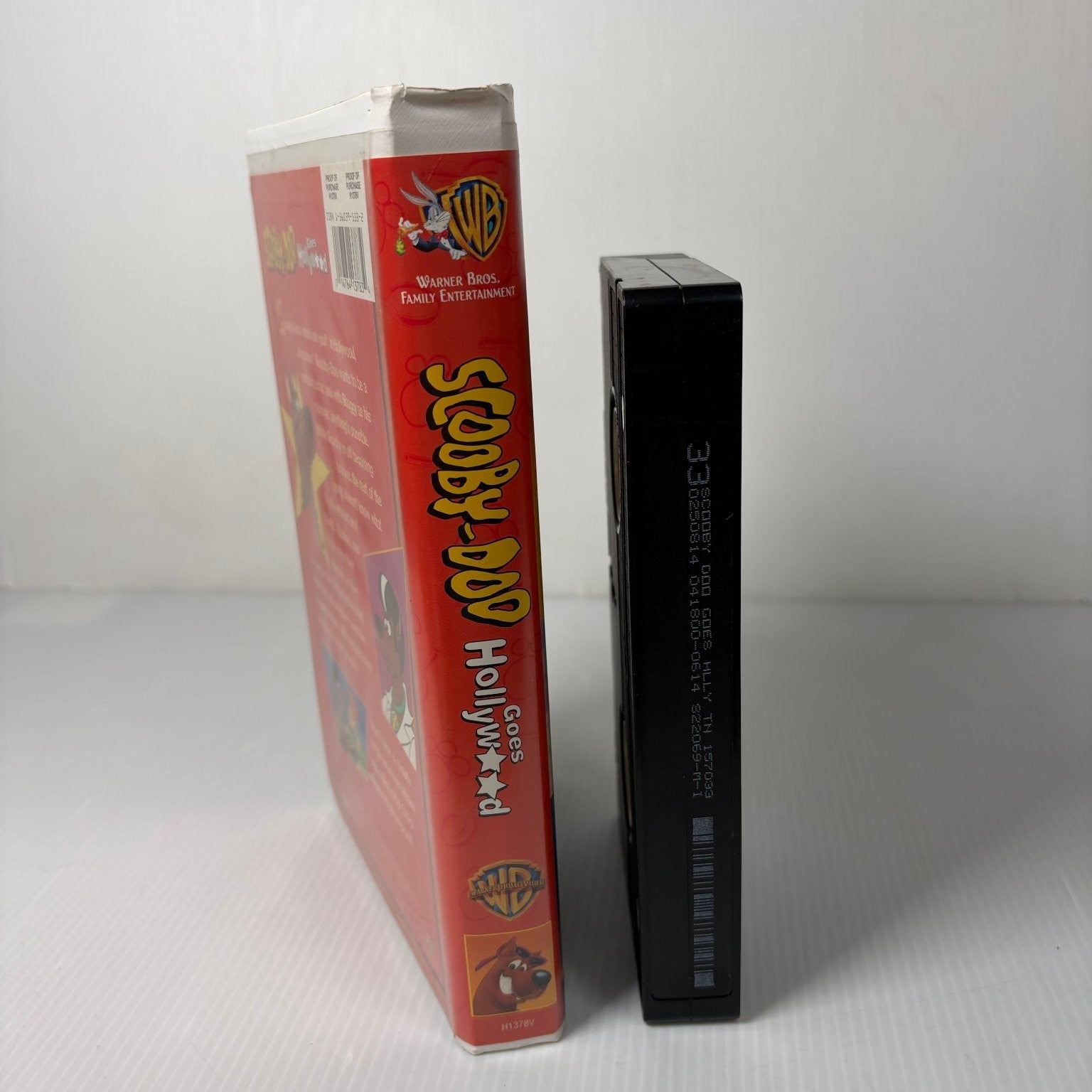 Scooby-Doo Goes Hollywood VHS 1997 Cartoon Mystery Warner Bros Clamshell