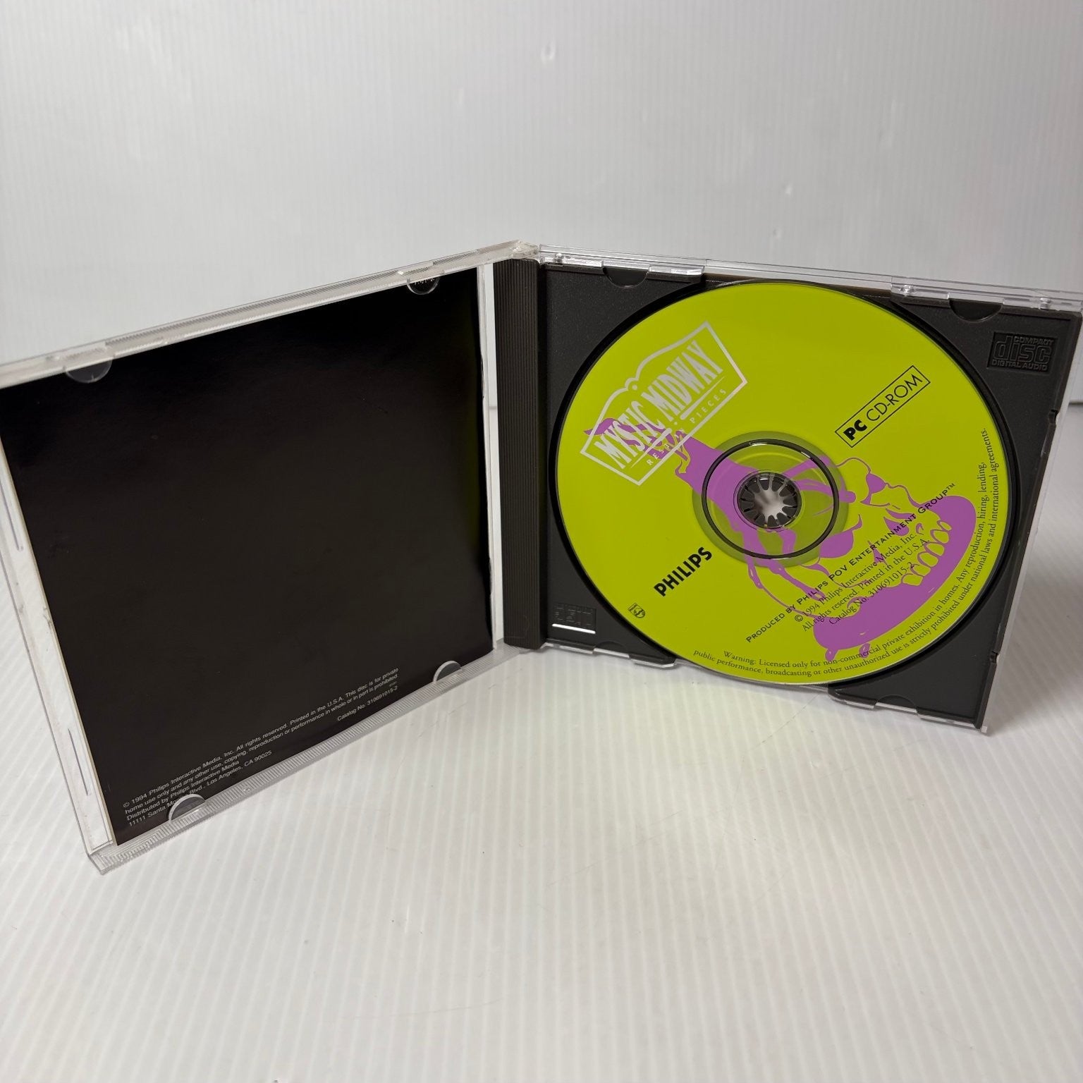 Mystic Midway Rest in Pieces PC CD-ROM Video Game Arcade Shooting Gallery