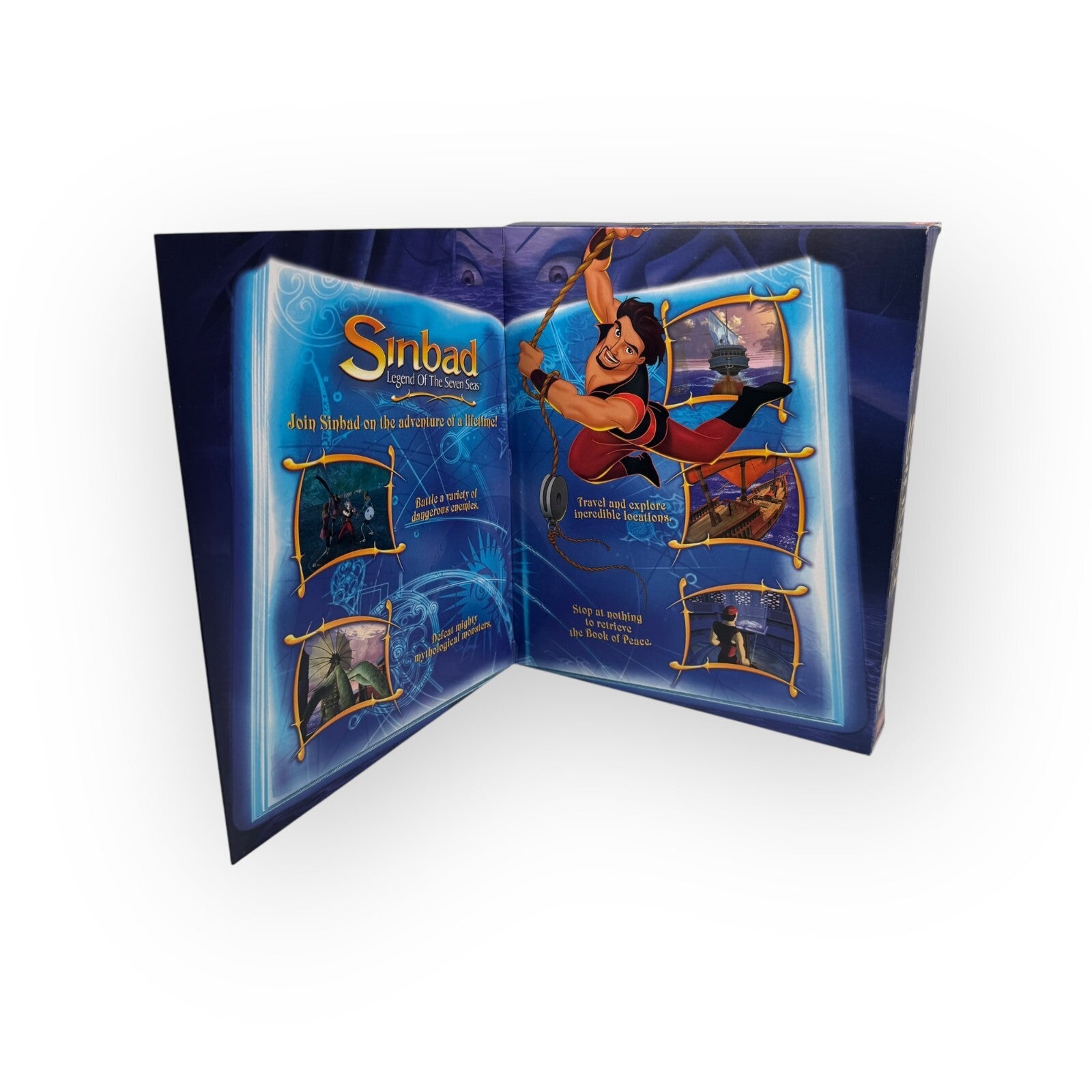 Sinbad Legend of the Seven Seas PC Big Box Game by Atari Complete CIB