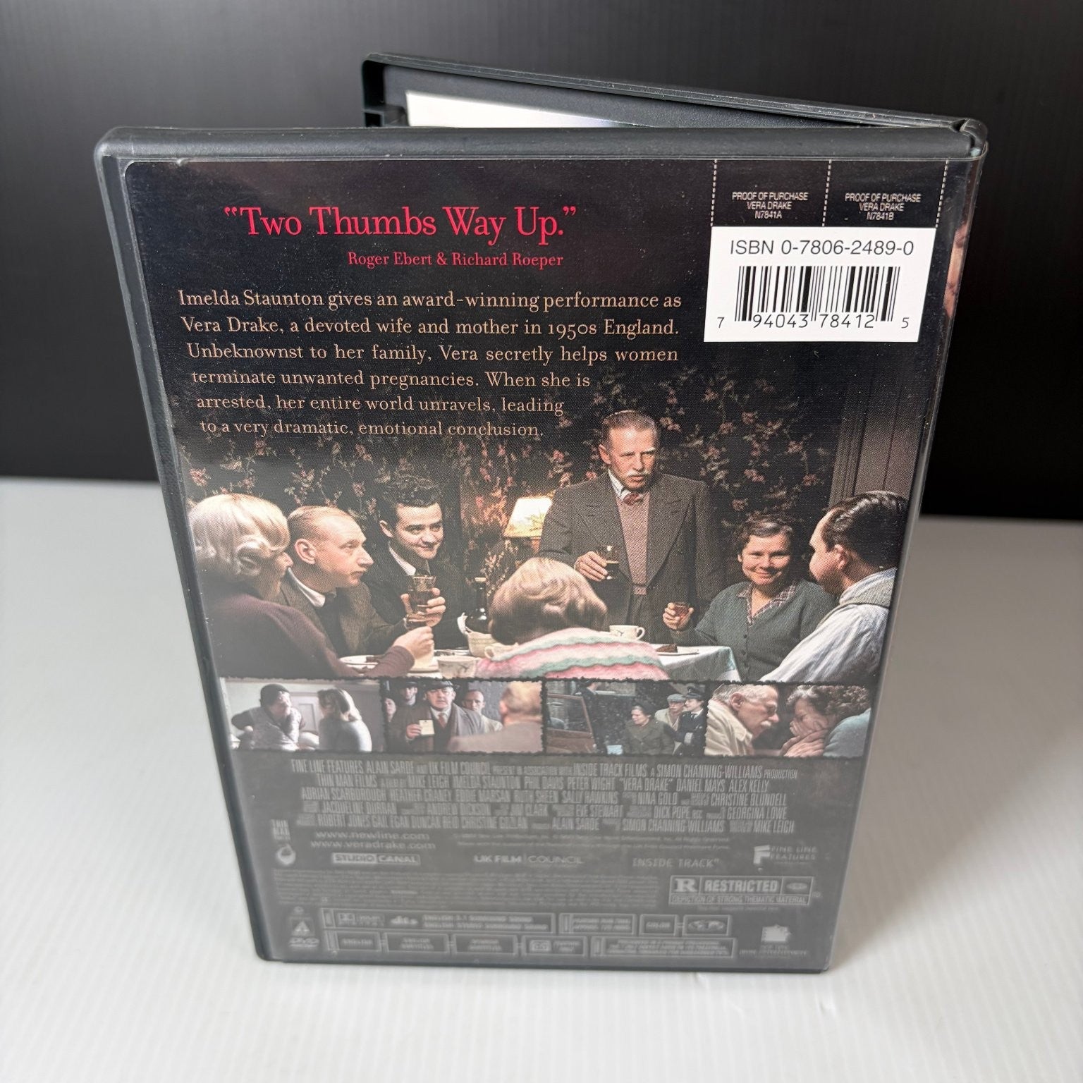 Vera Drake DVD 2004 Drama Imelda Staunton Mike Leigh Film