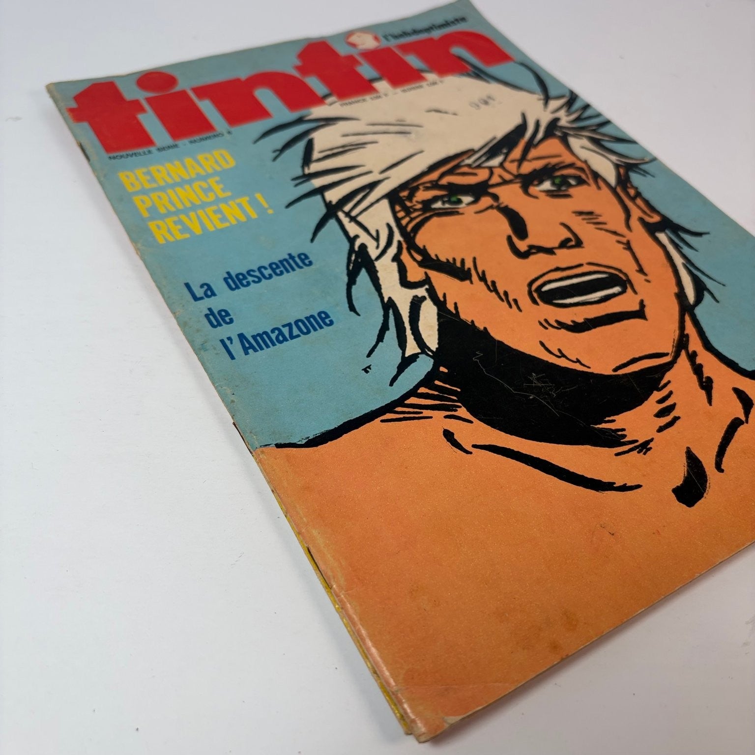 Tintin Magazine Issue 8 Bernard Prince La descente de l'Amazone French