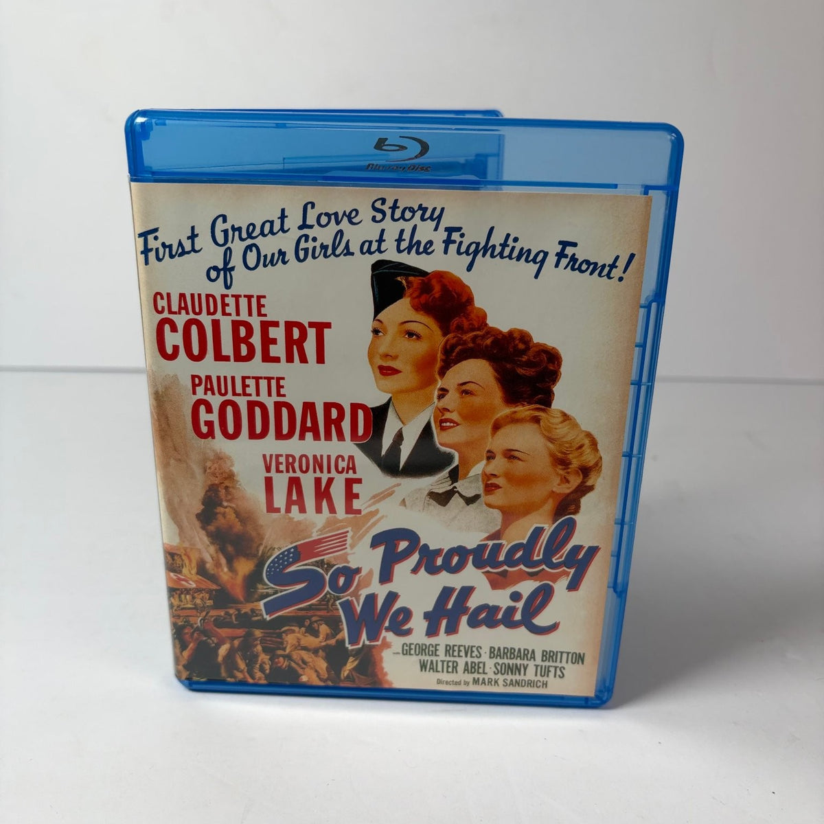 So Proudly We Hail Blu-ray 1943 KL Studio Classics Colbert Goddard Commentary