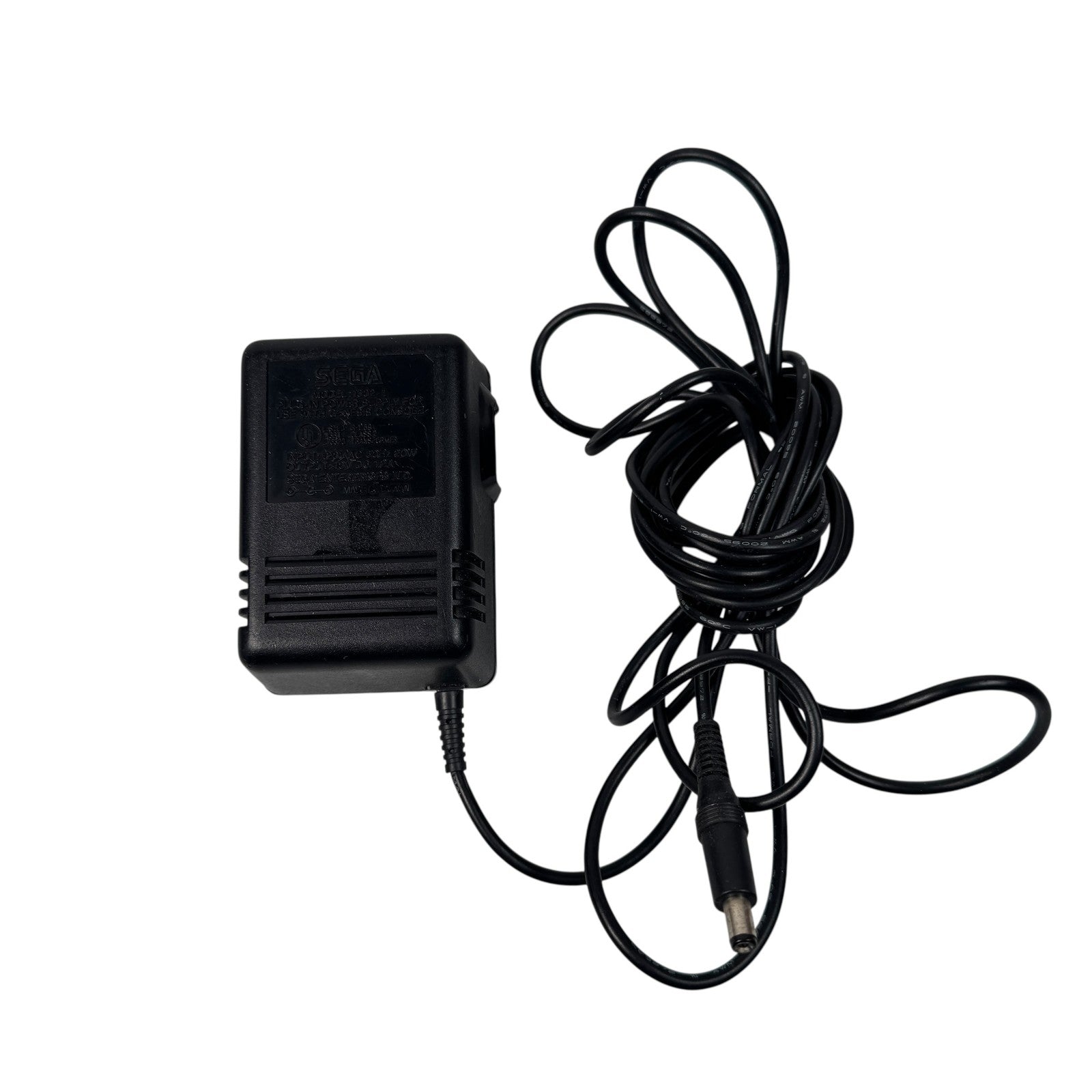 Vintage Sega Genesis AC Power Adapter Model 1602 Console OEM 10V DC 1.2A Taiwan