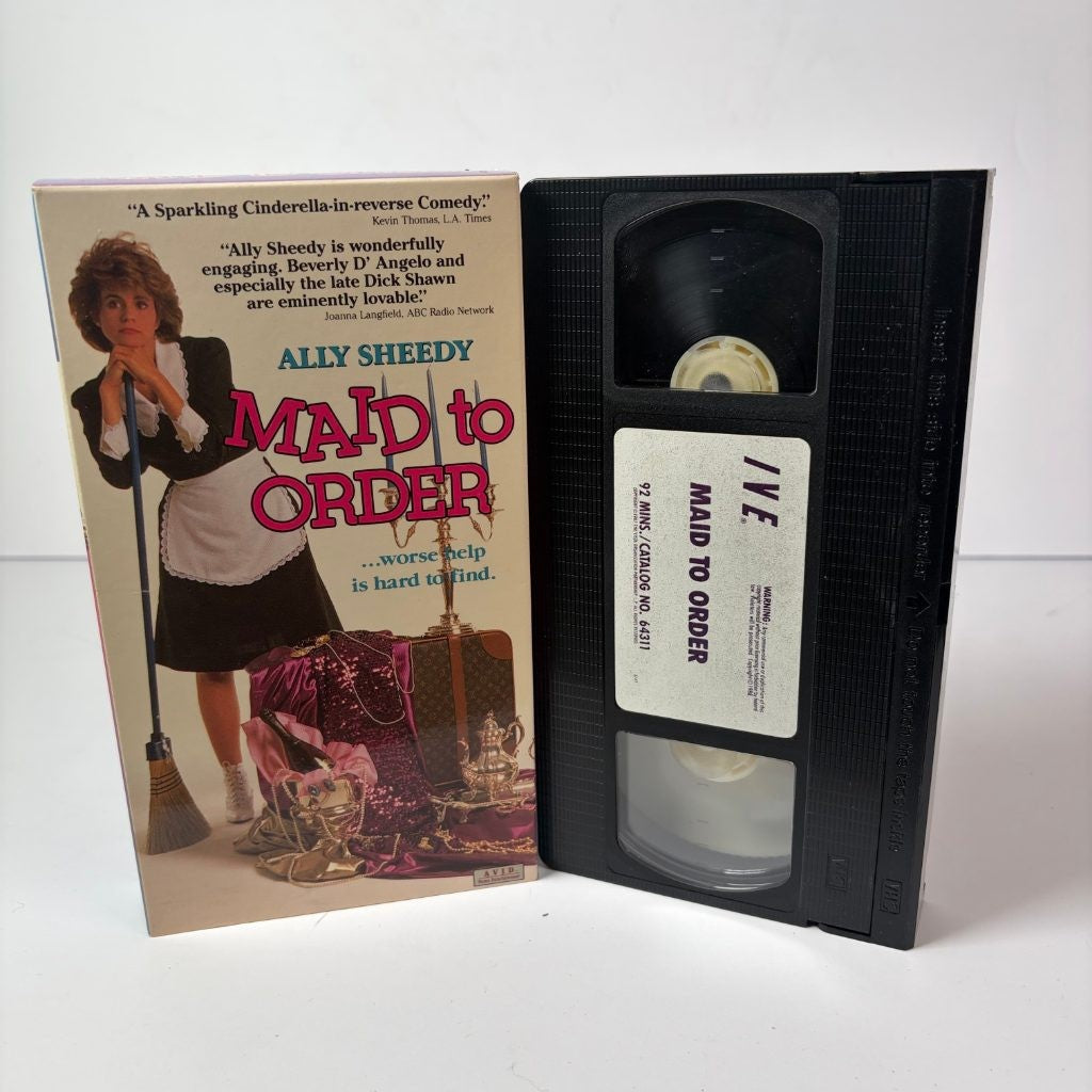 Maid to Order VHS Ally Sheedy Beverly D'Angelo 1987 Comedy