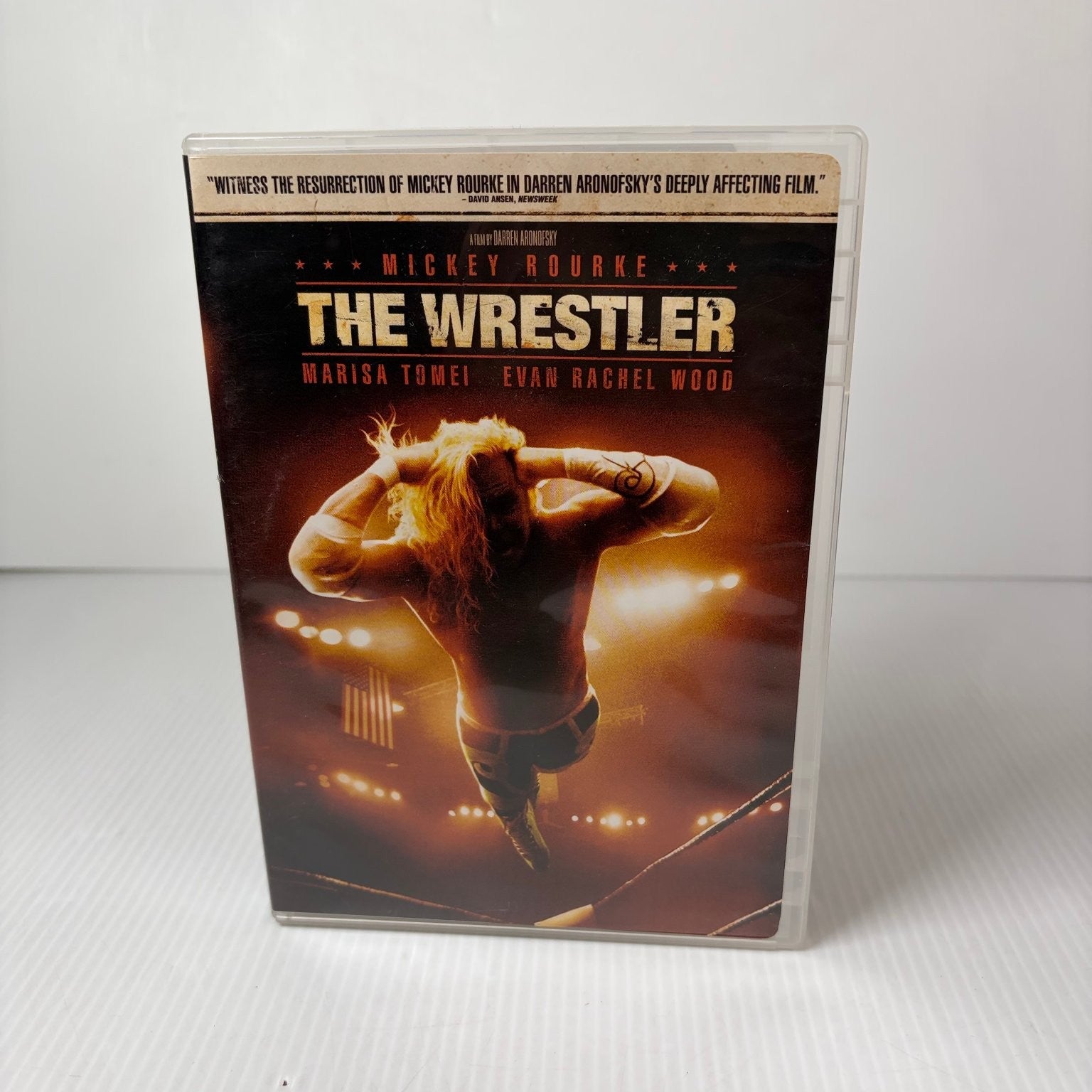 The Wrestler DVD 2008 Mickey Rourke Darren Aronofsky Marisa Tomei Special