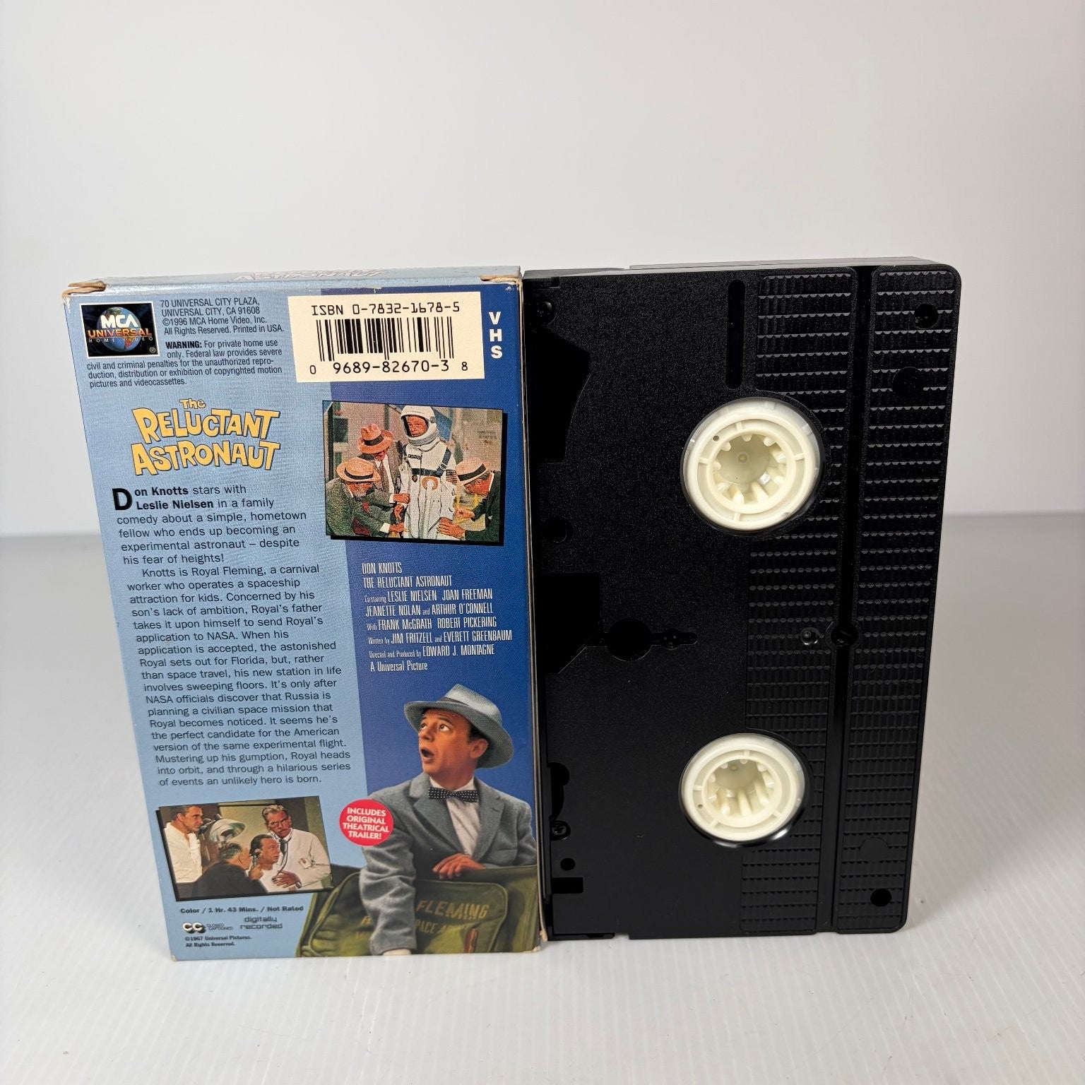 The Reluctant Astronaut VHS 1967 Comedy Classics Don Knotts MCA Universal