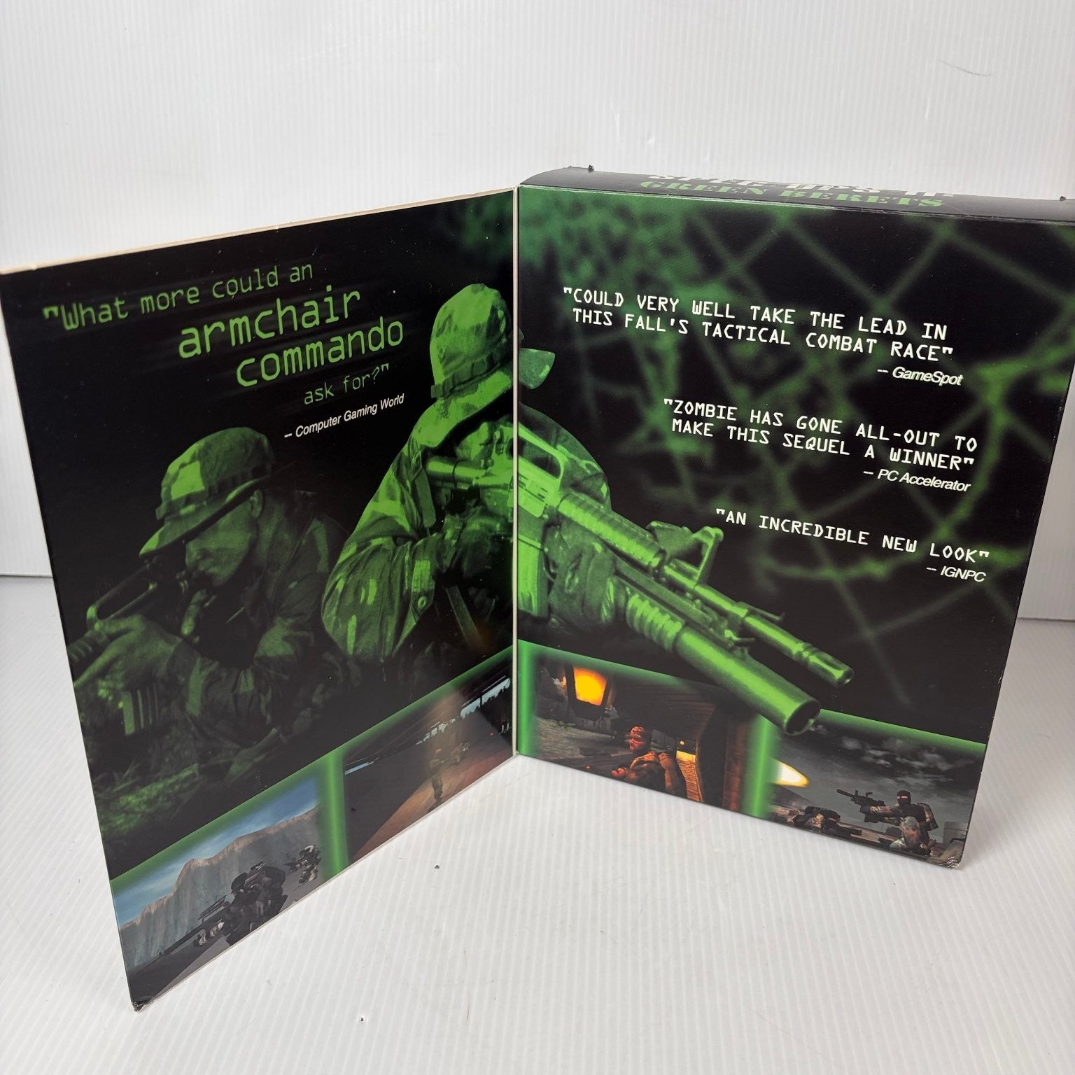 SPEC OPS II: GREEN BERETS Big Box PC Windows 95/98 CD-ROM Video Game Complete