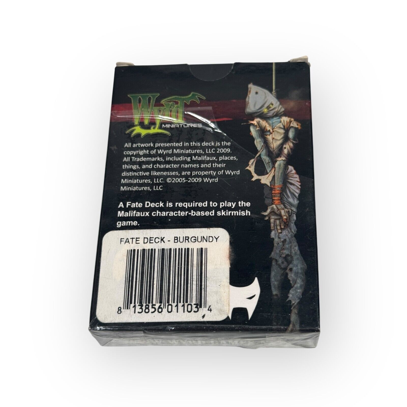 Wyrd Malifaux WYR6004 Fate Card Deck - Burgundy