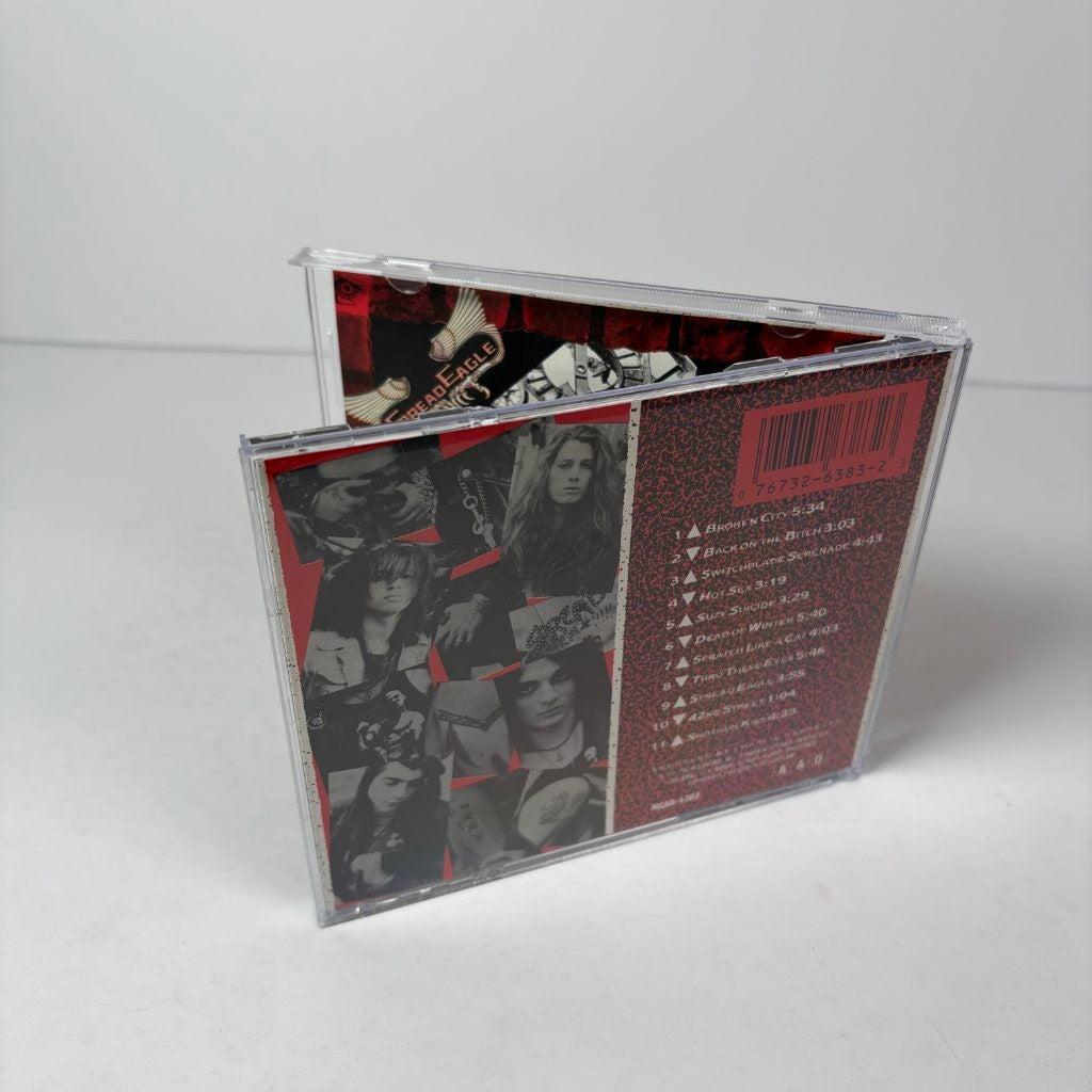 Spread Eagle Self Titled CD 1990 MCA Records Glam Metal Hard Rock MCAD-6383