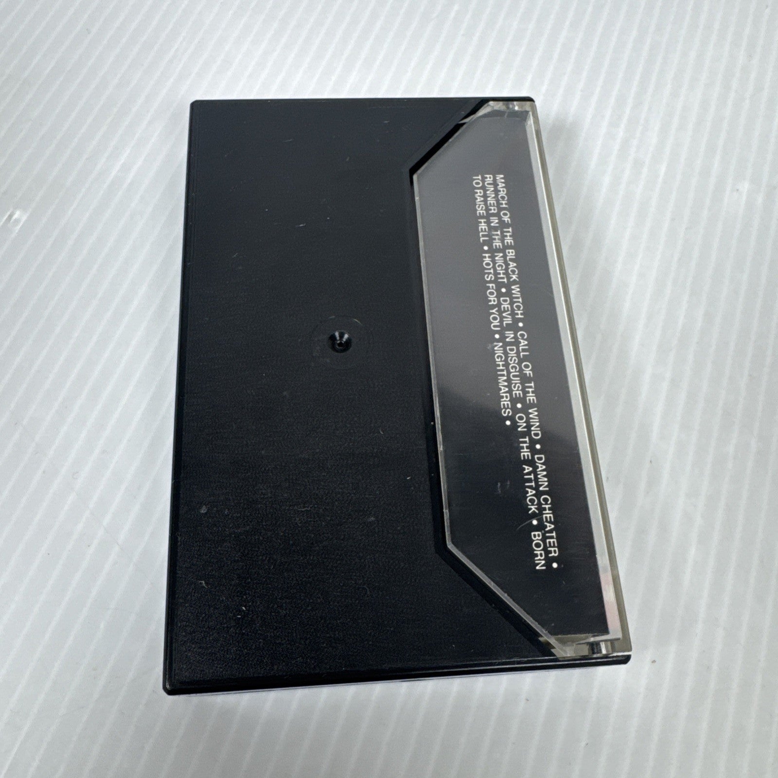 Blacklace Unlaced Cassette Tape Glam Rock Heavy Metal 1984 Mausoleum Rare