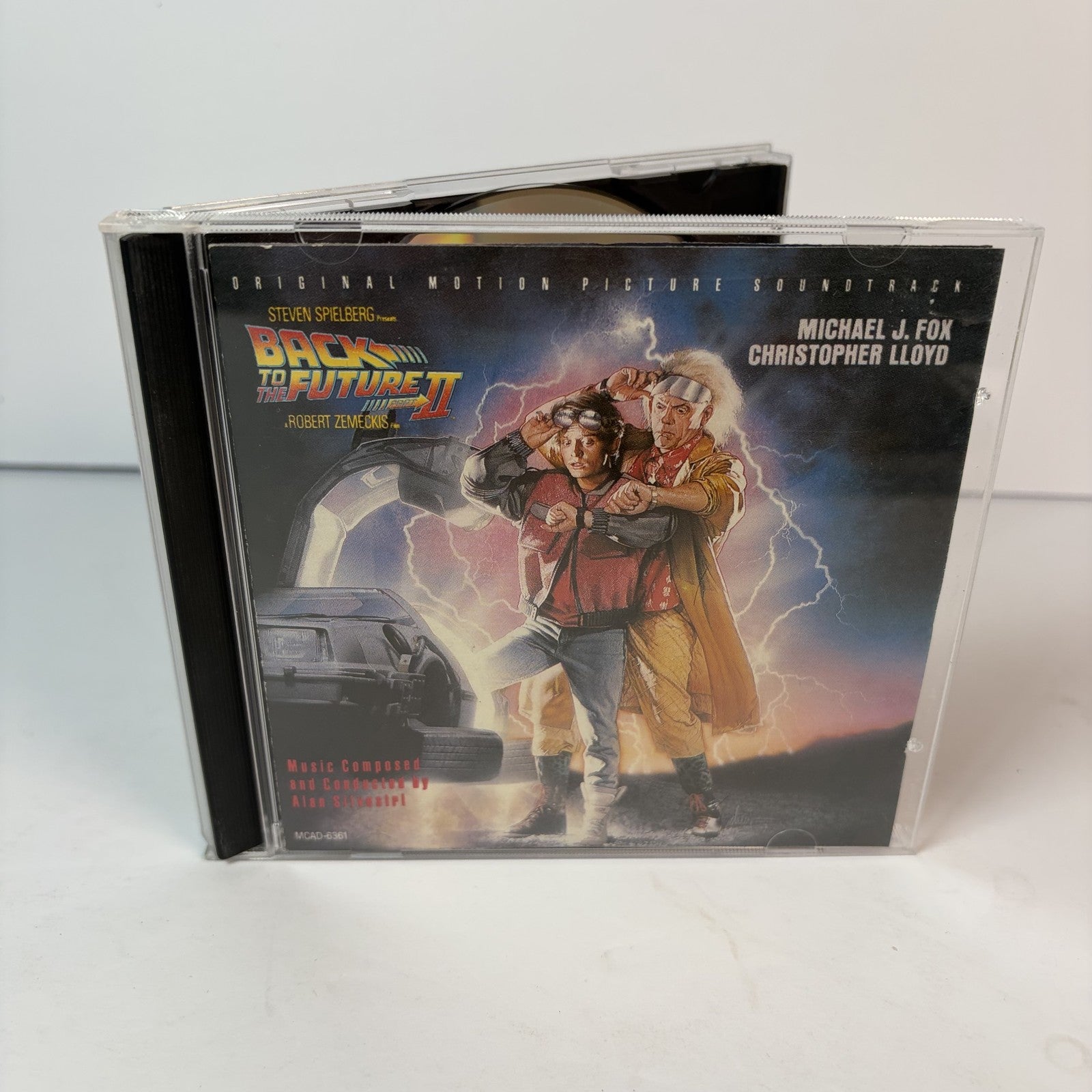 Back to the Future Part II Original Motion Picture Soundtrack CD Alan Silvestri