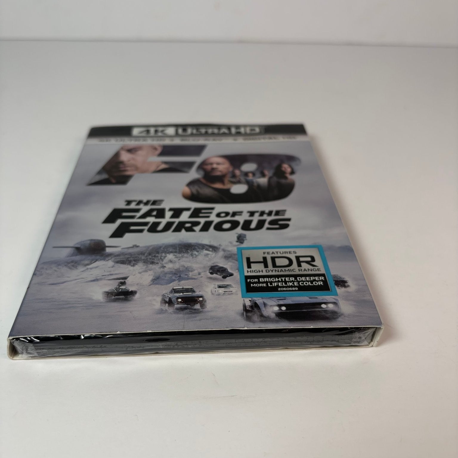 The Fate of the Furious 4K UHD Blu-ray 2017 Vin Diesel Dwayne Johnson HDR