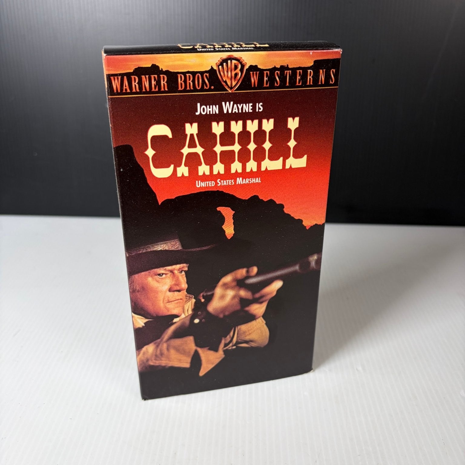 Cahill United States Marshal VHS 1973 Western John Wayne Warner Bros