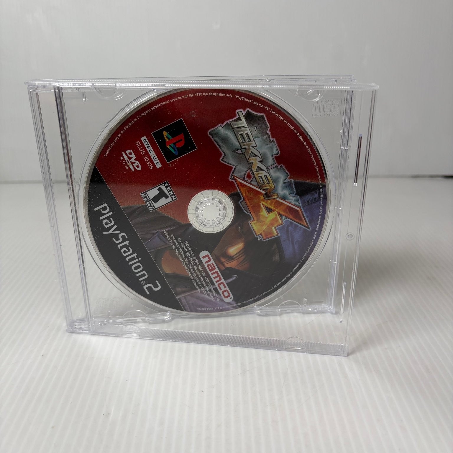Tekken 4 PlayStation 2 Video Game Namco Fighting Disc Only SLUS 20328