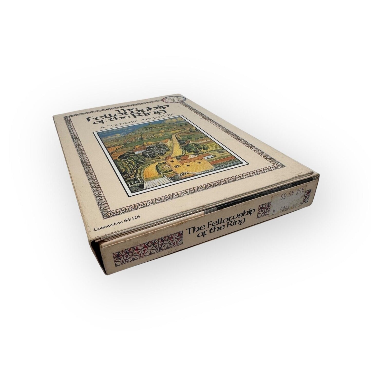 The Fellowship of the Ring Commodore 64 Text Adventure Complete w/ Book & Map