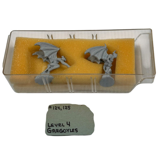 Dungeons & Dragons Set of 2 Lvl 4 Gargoyles Lead Miniatures Heritage Models