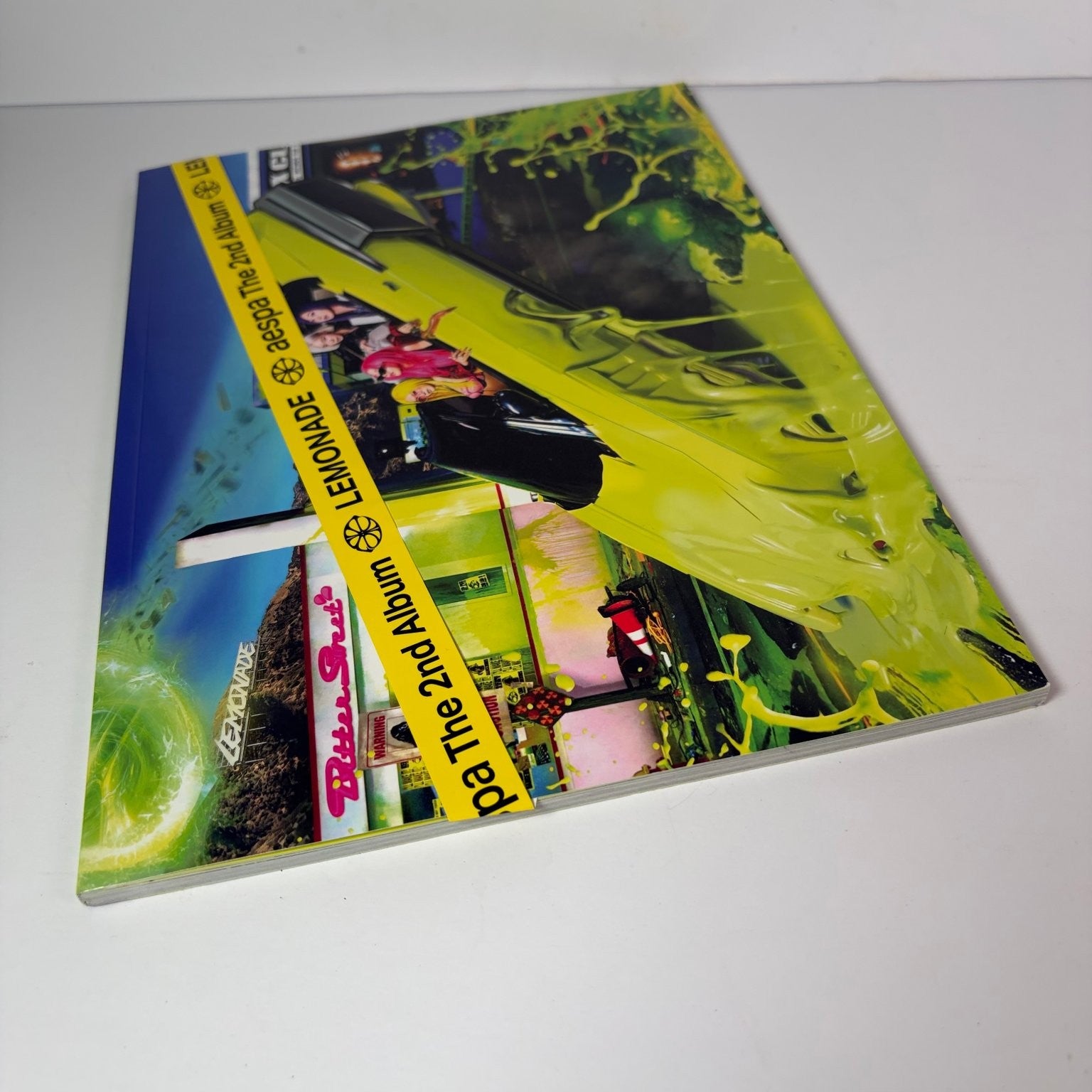aespa The 2nd Album LEMONADE CD Photobook K-Pop Giselle Signed Photocard Rare