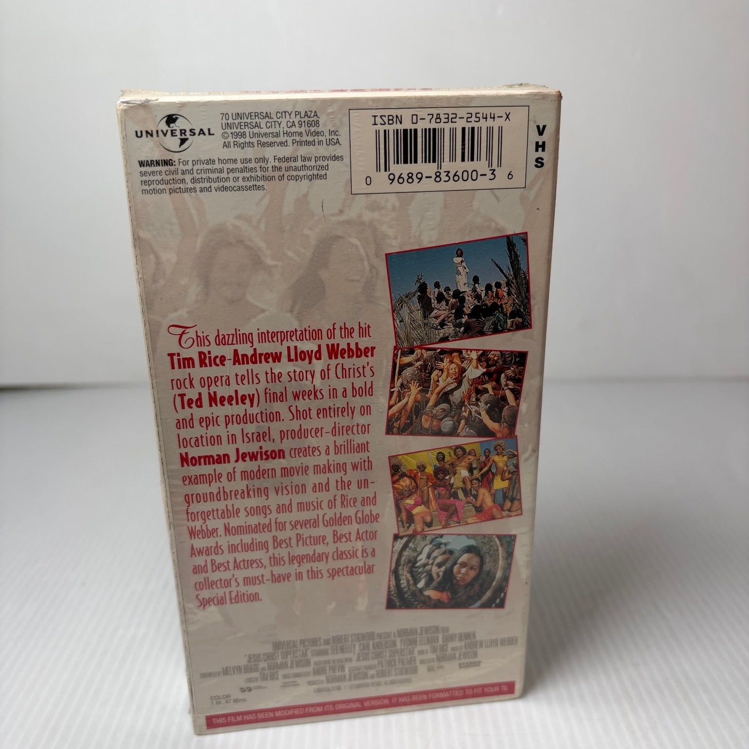 Jesus Christ Superstar VHS 1998 Musical G Special Edition Universal