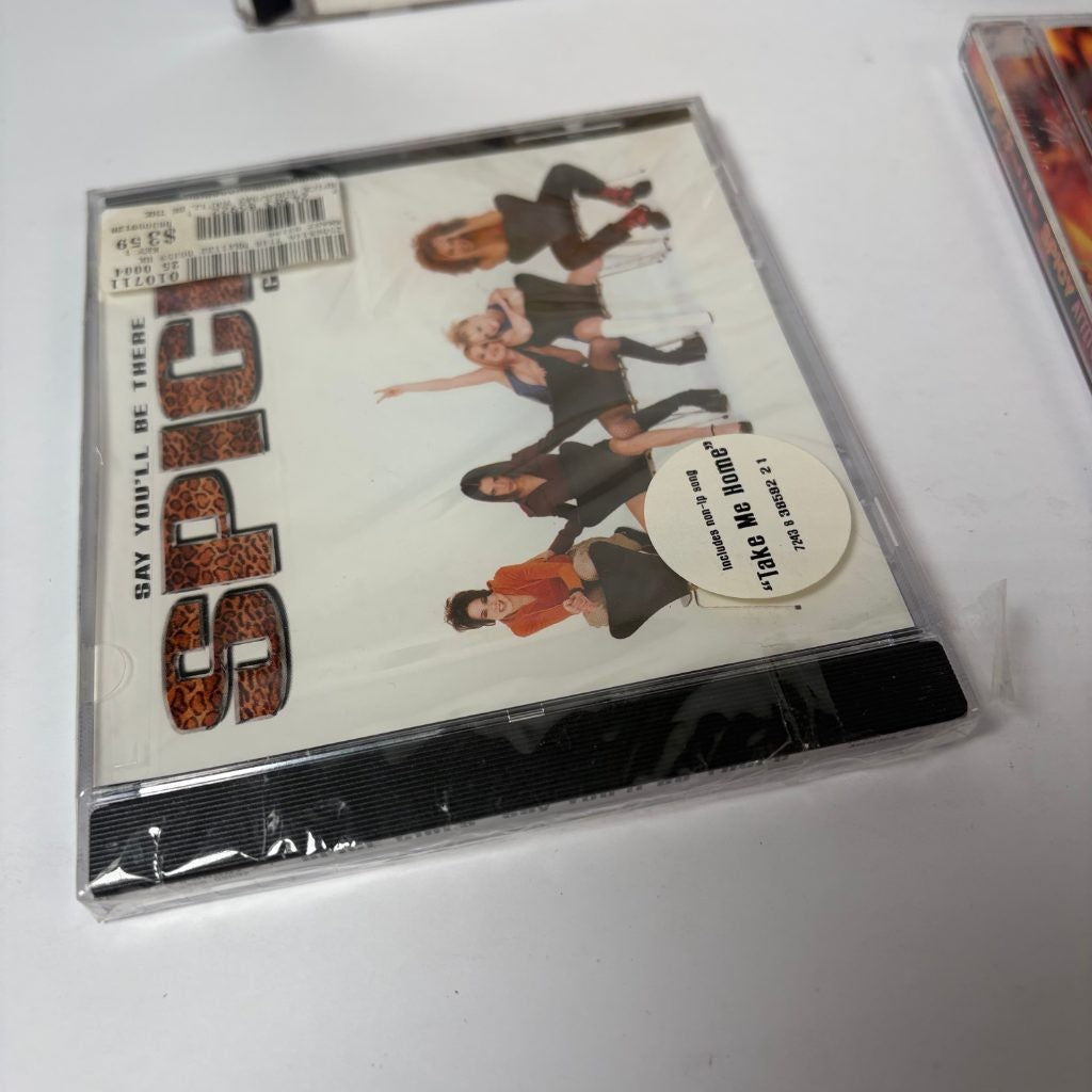 Spice Girls CD Single Lot x4 Wannabe Say You'll Be There Spice Up Your Life