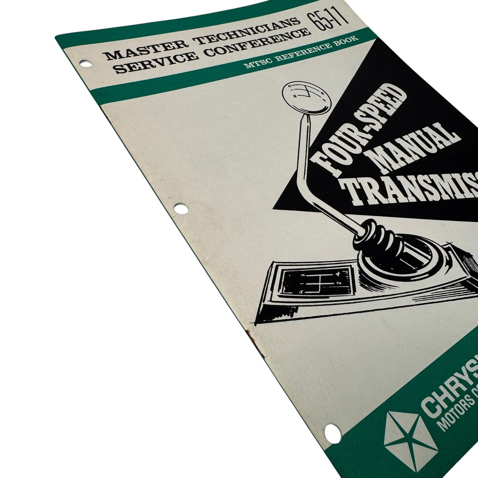 Vintage 1965 Chrysler MTSC Four-Speed Manual Transmission Service Book Plymouth