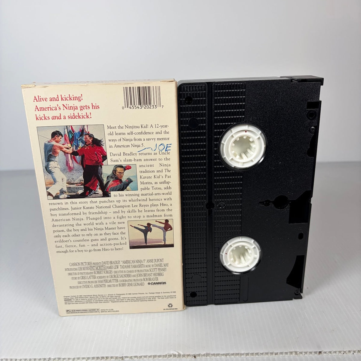 American Ninja 5 VHS 1993 Martial Arts Action Pat Morita David Bradley Cannon