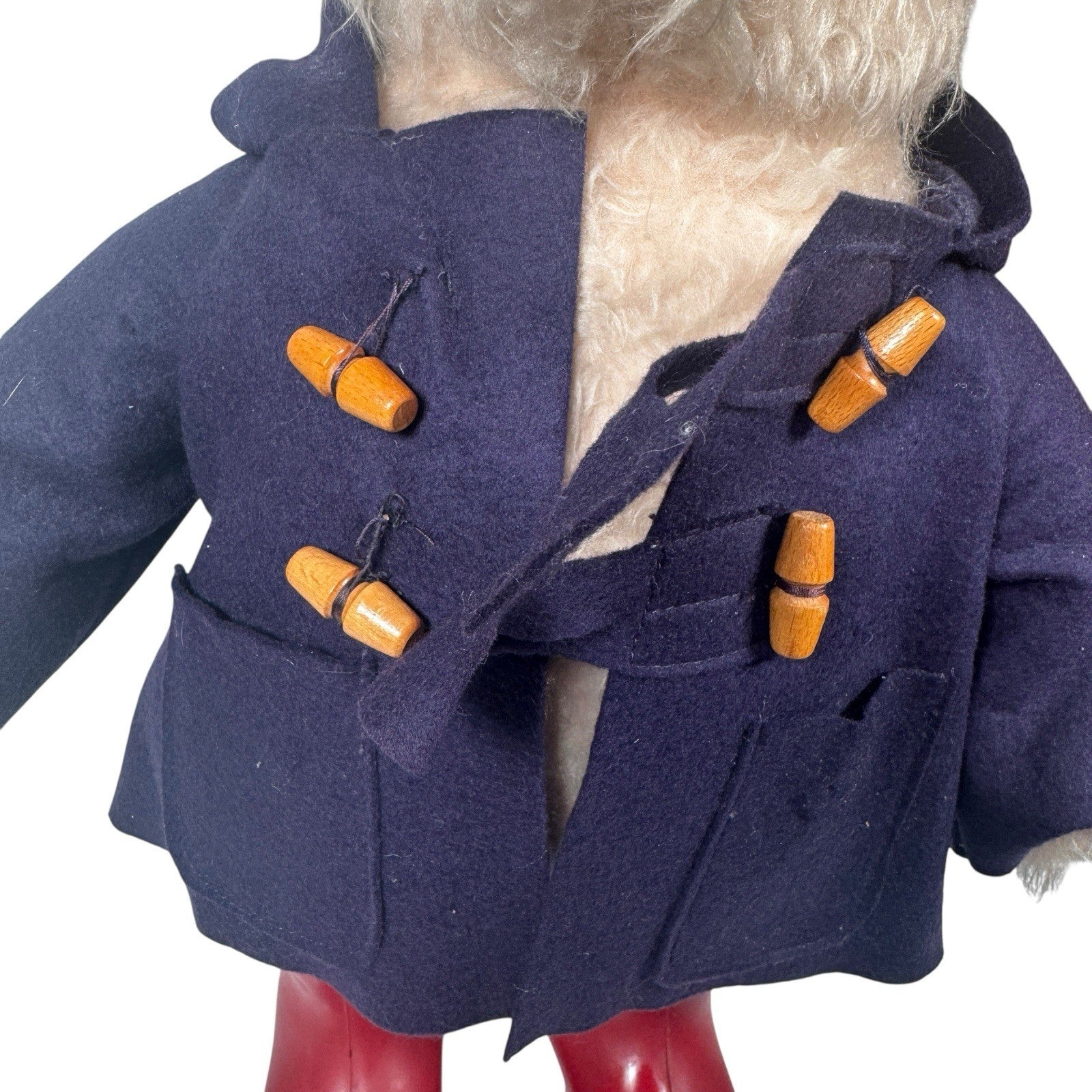 Vintage Gabrielle Designs Paddington Bear Early 1970s Dunlop Boots (Worn As Is)