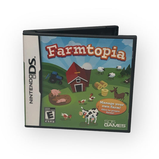 Farmtopia (Nintendo DS, 2010) Complete, Tested