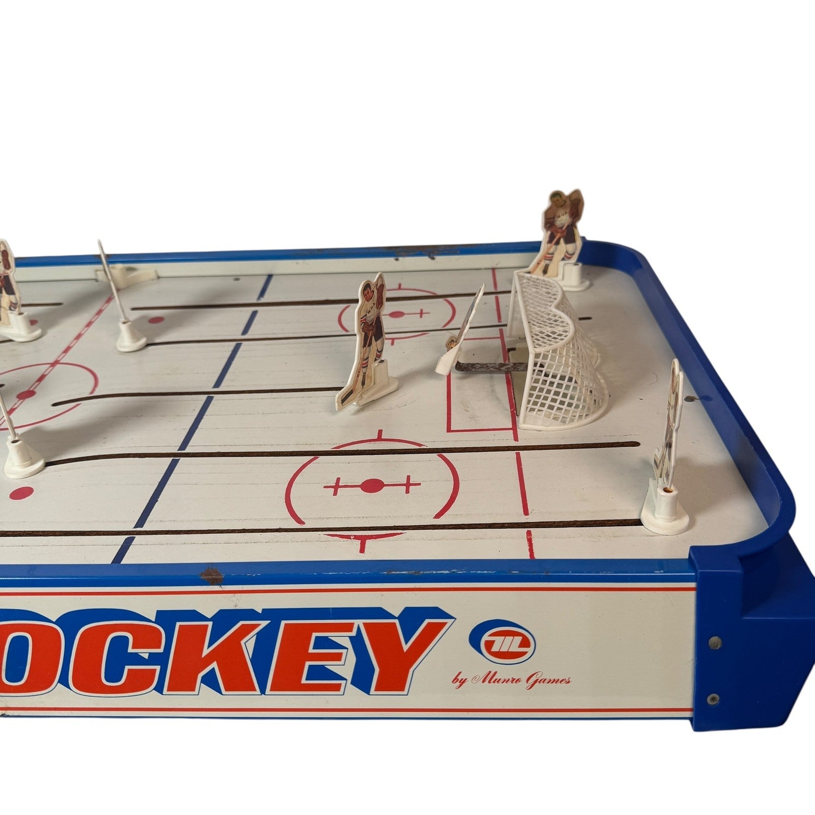 Vintage Bobby Hull Hockey Game Table WHA Players Tin Canada 1970s Arcade Toy
