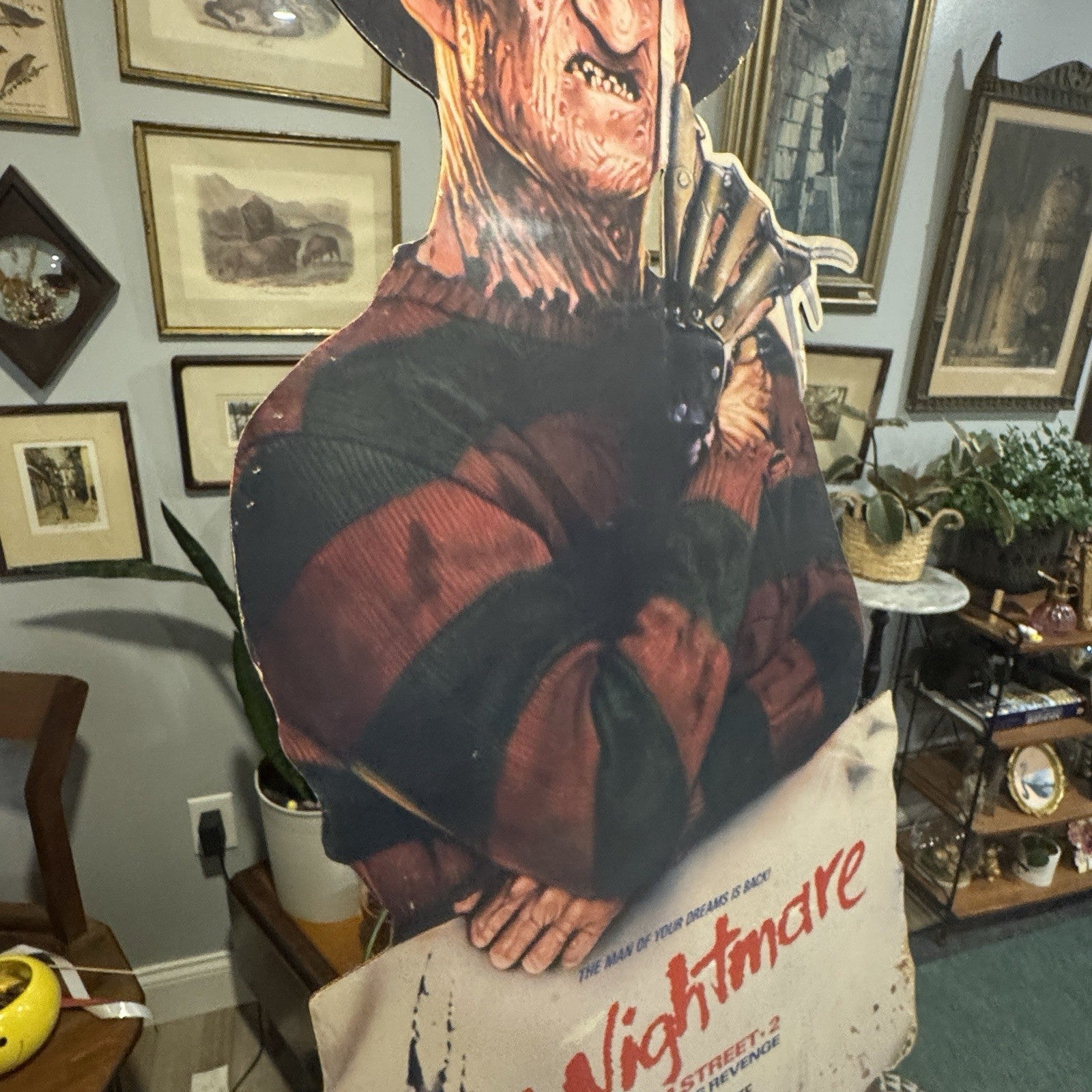 Nightmare On Elm Street 2: Freddy’s Revenge 1986 Life Size Video Store Standee
