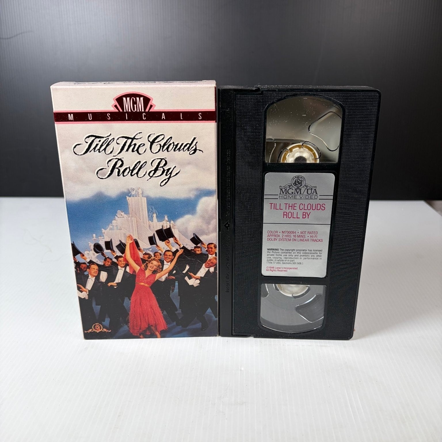Till The Clouds Roll By VHS 1946 Musical Original MGM/UA Home Video
