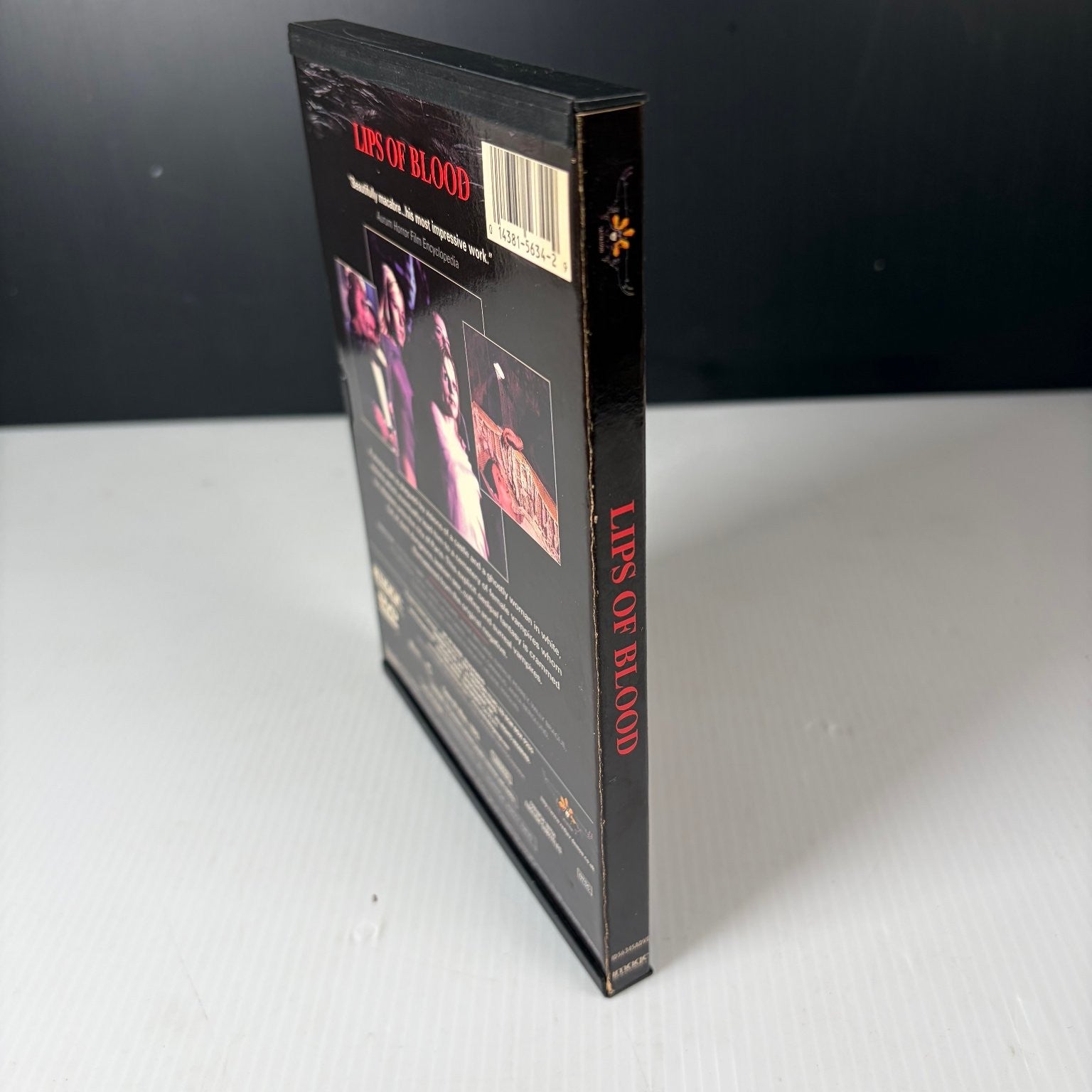 Lips of Blood DVD 1975 Widescreen Edition Jean Rollin Horror