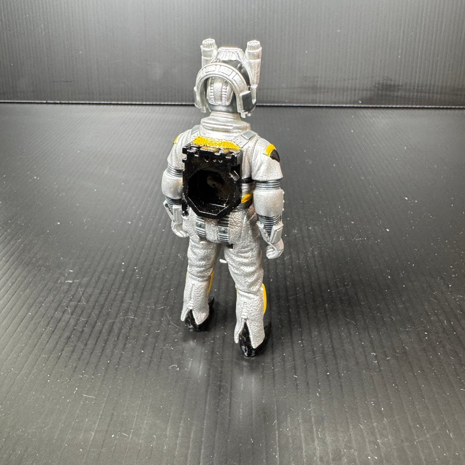 Vintage Robotix Lt. Denver from Wasp Play Set Silver Suit Action Figure